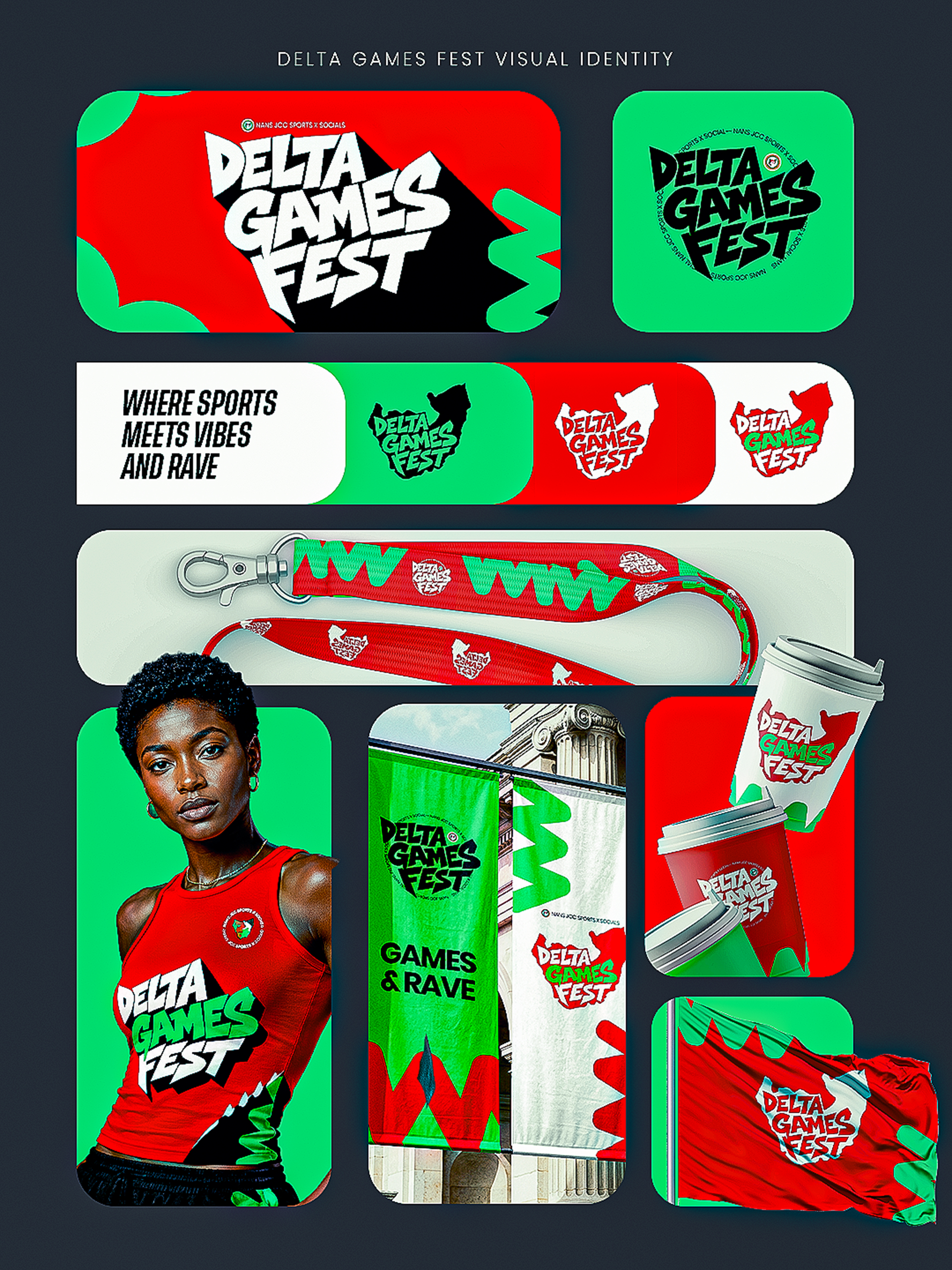Games Fest main brand design
